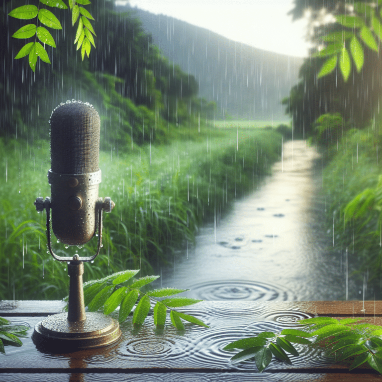 How to Record Soothing Rain Ambience