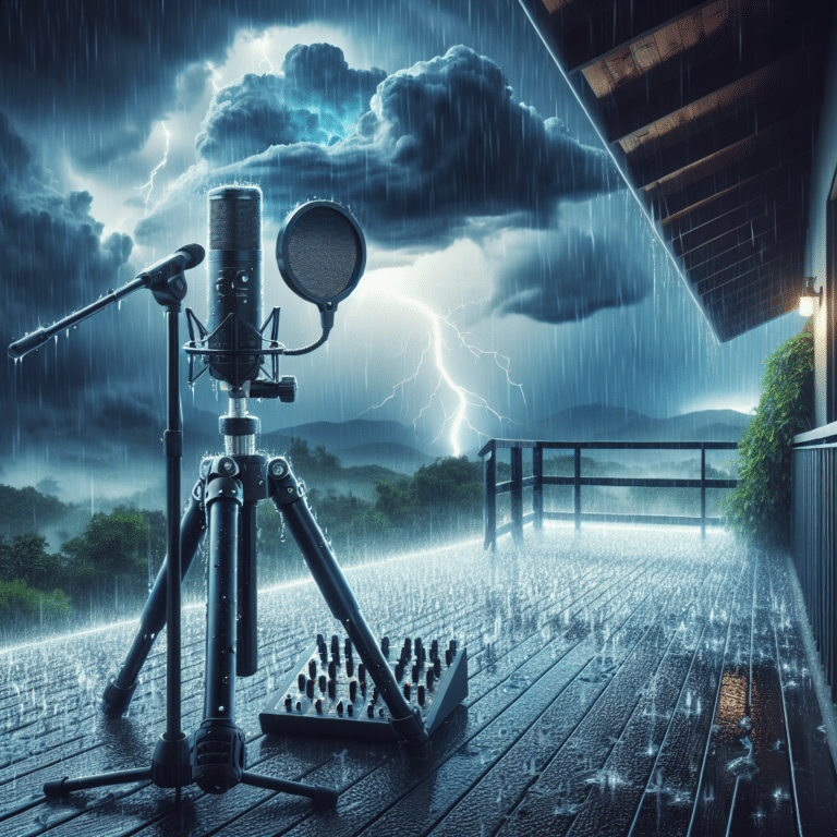 Recording Thunderstorm Ambience Safely