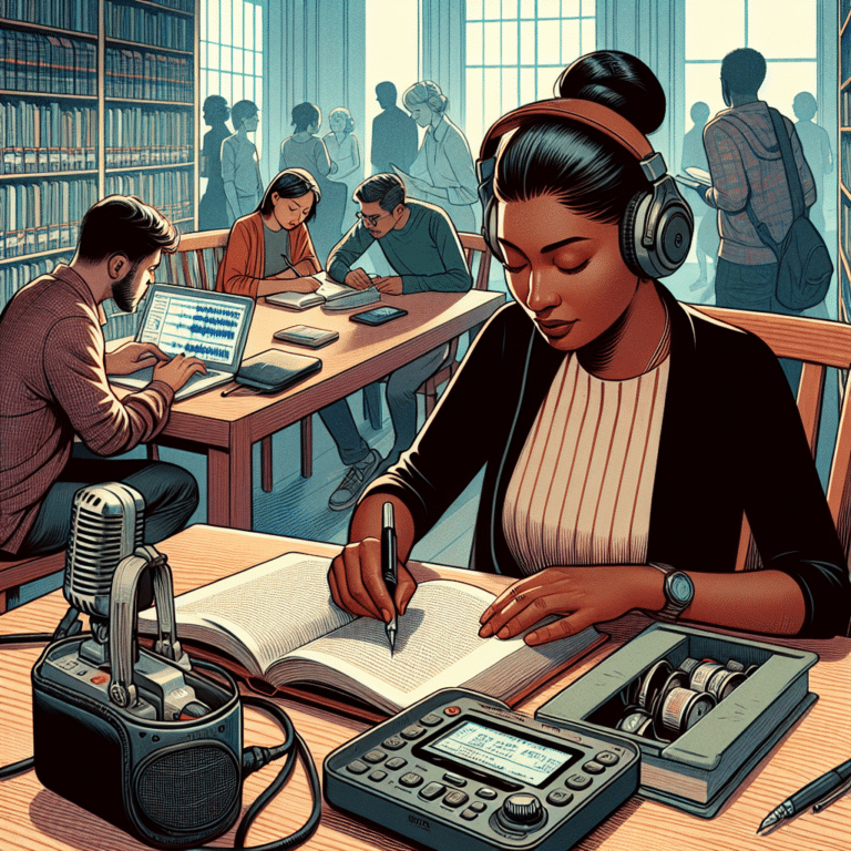 How to Record Library Ambience for Study Sounds