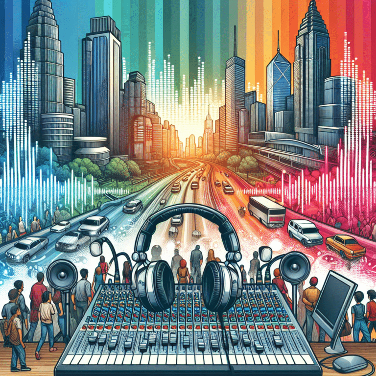 Mixing City Ambience for Focus Soundtracks