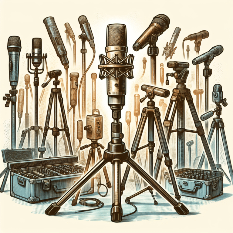 Tripods and Stands for Outdoor Microphones