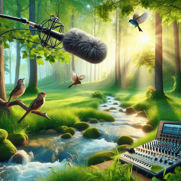 Recording Natural Ambient Sounds for Relaxation