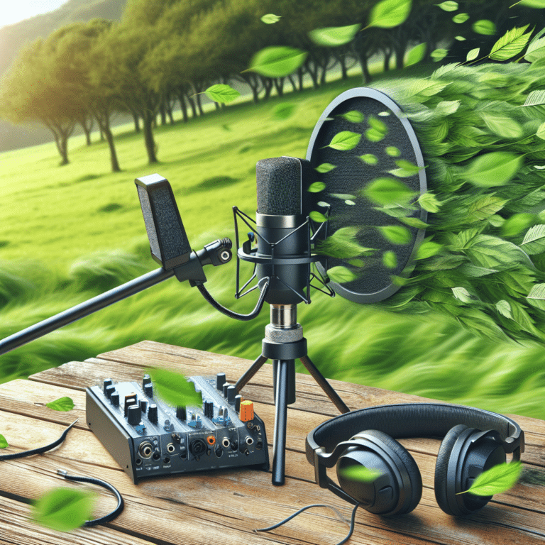 Wind Protection Gear for Outdoor Recording