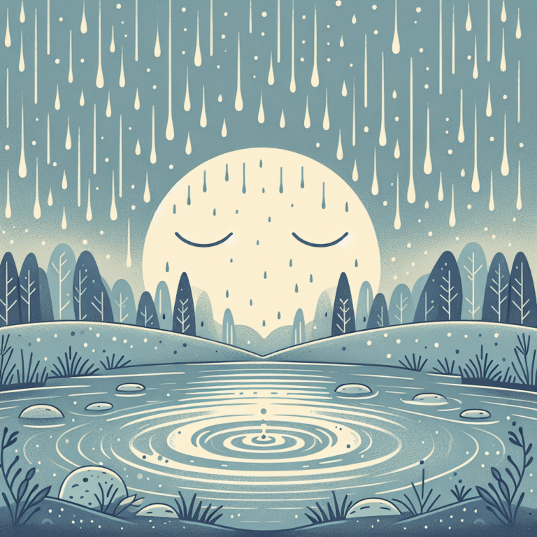 Creating Calming Rain Sounds for a Restful Slumber