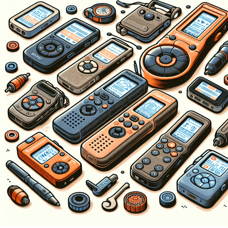 Travel-Friendly Portable Recorders for Sound Recording