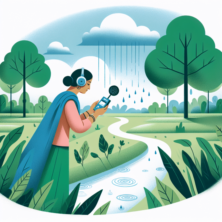 How to Record Gentle Rain with a Portable Recorder