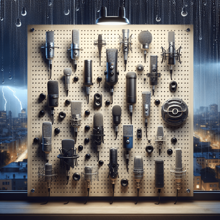 Top Microphones Recommended for Recording Rain and Thunder Sounds