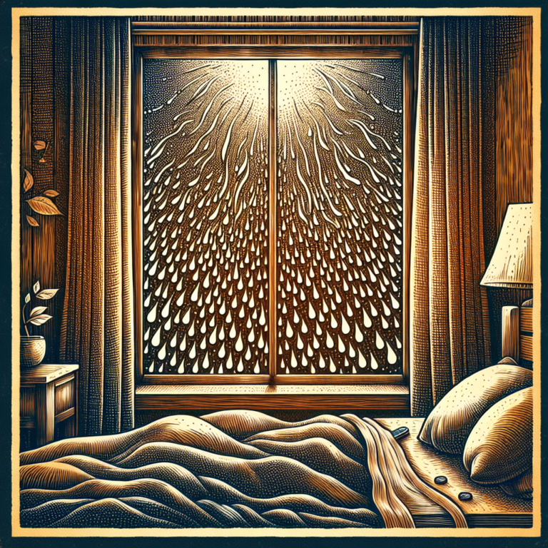 How to Capture Rain on Window Sounds for Sleep