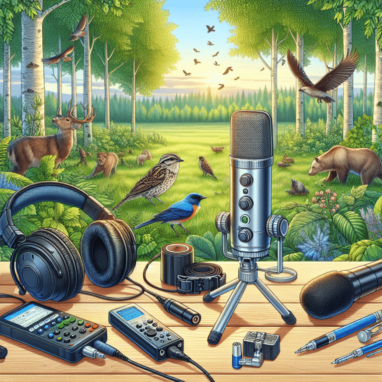 The Perfect Equipment for Recording Nature Sounds if You are a Beginner